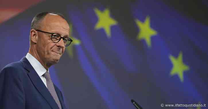 Merz e von der Leyen nella Giornata Ue della pace promettono “più spesa per le armi” (ignorando l’appello del Papa)