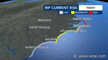 Cool front and Level 1 risk on Friday brings a cooler, cloudier weekend