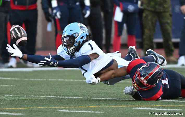 Canadian defensive back Adeleke calls it a career after seven CFL seasons