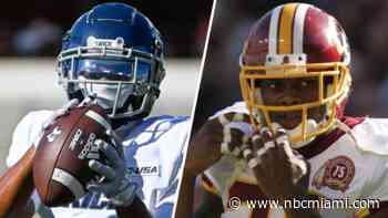 Gabe Taylor, younger brother of Sean Taylor, attends Commanders rookie camp