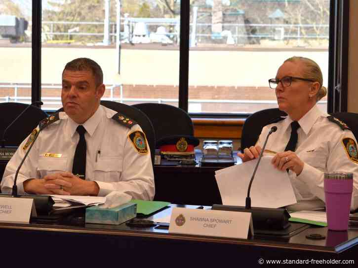 Cornwall police service board briefs: More firearms present in the city