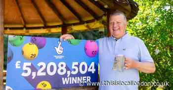 Lorry driver quits job after winning £5.2m on National Lottery