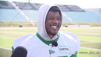 Antoine Brooks Jr. is making his voice, and play, heard at Riders training camp