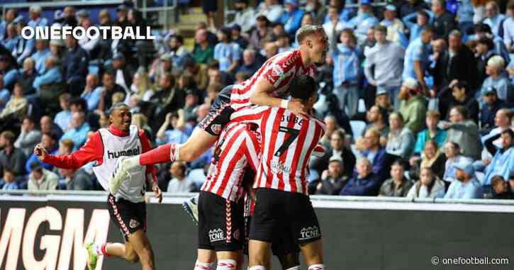 Sunderland seal smash and grab win at Coventry in semi-final first leg