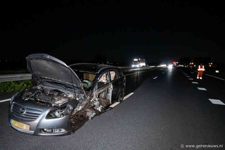 Spookrijder veroorzaakt ernstig ongeval op de A12