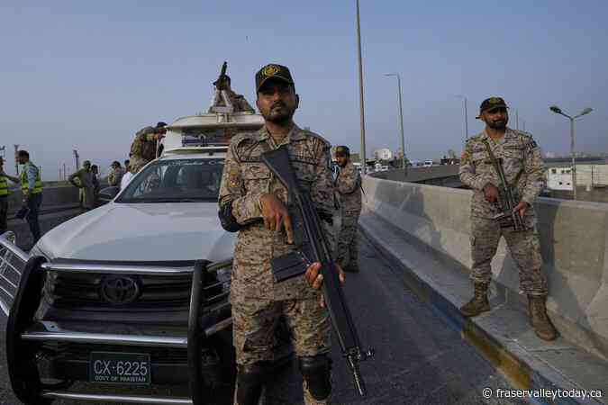 Pakistan’s army spokesman says India has fired missiles at 3 Pakistani air bases