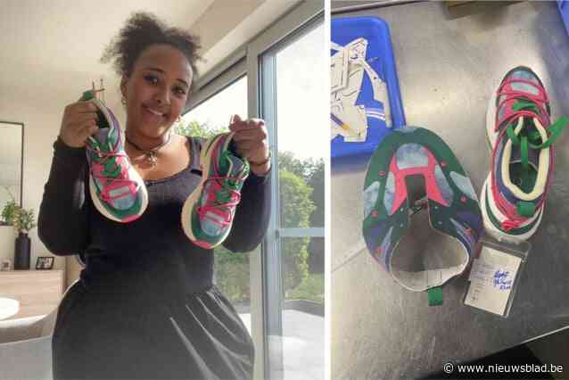 Studente Zoë (27) trekt naar China voor sneakerwedstrijd: “Speciaal om te zien hoe mijn schoen er met de hand gemaakt werd”