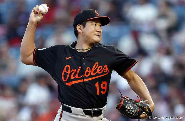 Angels’ hitters stifled by Tomoyuki Sugano in loss to Orioles