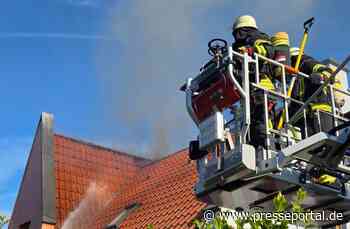 FW Datteln: Dachstuhlbrand