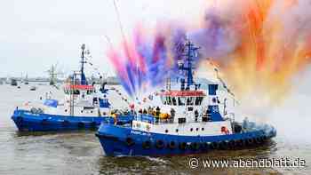 Nächstes Highlight lockt: Die tanzenden Schlepper auf der Elbe