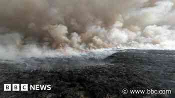 Third of Slieve Beagh damaged in wildfire