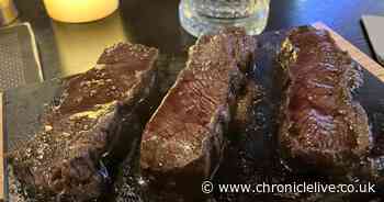 The chic restaurant where you sizzle your own steak on volcanic lava stone at the table