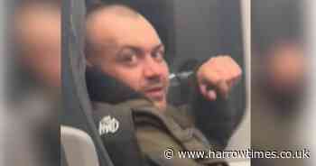 Man wanted after 'smiling masturbator' exposes himself on train to London