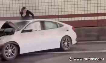 Video: Chaos in de tunnel