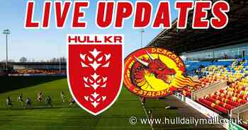 Hull KR v Catalans Dragons live score updates: Team news & build-up