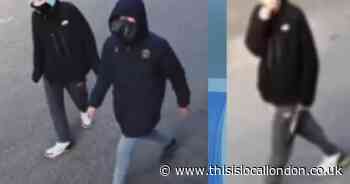 Police release CCTV after jogger robbed at knifepoint in Epsom