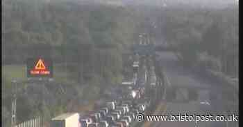 LIVE: M5 comes to standstill as police halt traffic