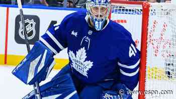 Leafs' Stolarz progressing but not close to return