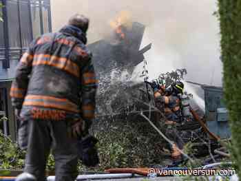 Two residents taken to hospital after seniors housing complex fire in Lynn Valley