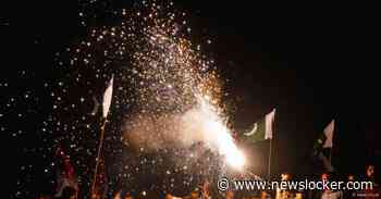 De eerste explosies worden al snel gemeld na het ingaan van de wapenstilstand India en Pakistan