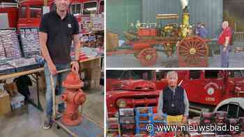 Verzamelaars van brandweermaterialen vinden hun gading op 112-beurs: “Brandkraan komt als decoratie in de voortuin”