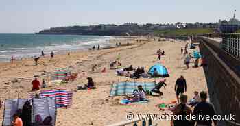 Families enjoy hot weather in Whitley Bay on sunny Saturday hotter than Spain