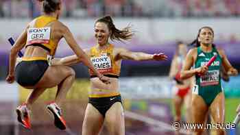 Zwei Staffeln müssen nachsitzen: DLV-Asse machen im Regen von China drei WM-Tickets klar