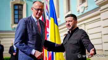 Der Kanzler stiftet Hoffnung: In der Ukraine merken sie: Merz macht nicht den Scholz