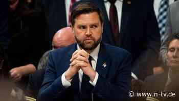 Nach Kritik von Leo XIV.: Vance will "Spiel der Politisierung" des Papstes nicht mitspielen