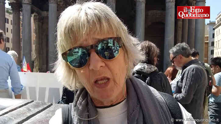 Manifestazione contro il riarmo Ue a Roma: “Chi prepara la guerra, farà la guerra”. Le voci dalla piazza