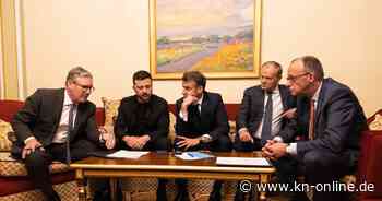 Kiew: Ein Gipfel gegen Putins Krieg macht Merz verhalten hoffnungsvoll