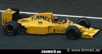 Schlimmer Crash im Camel-Lotus: Brad Pitt ist Martin Donnelly im "F1"-Film