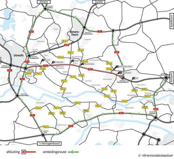 Dit moet je weten over snelweg A12 die nog tot 19 mei dicht is