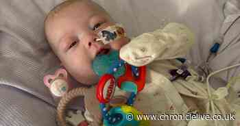 South Shields tot with rare illness rushed to hospital at 36 hours old and hasn't left since January