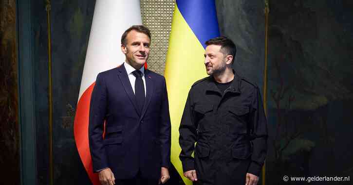 LIVE oorlog Oekraïne | Macron hint op inzet troepen bondgenoten in Oekraïne, Rusland wil onderhandelen in Istanbul