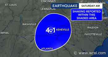 Western North Carolina resident shares moments she felt a 4.1 earthquake from Tennessee