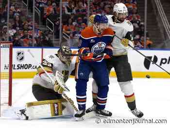 Vegas gives stunned Edmonton Oilers a taste of their own medicine