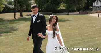 12 stunning pictures from Wales football star Rubin Colwill's spectacular three-day wedding