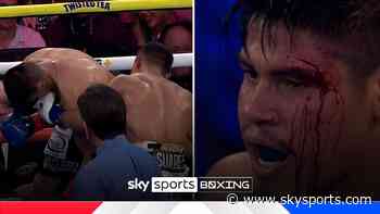 Highlights: Navarrete retains title after controversial cut ends fight