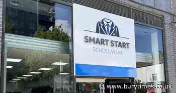 School uniform shop opens in Bury town centre