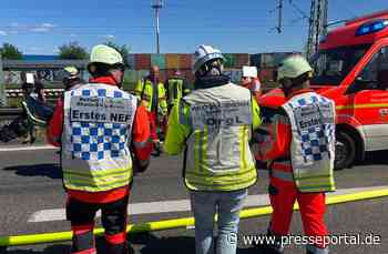 FW-BN: Verkehrsunfall auf der A 59 - acht verletzte Personen.