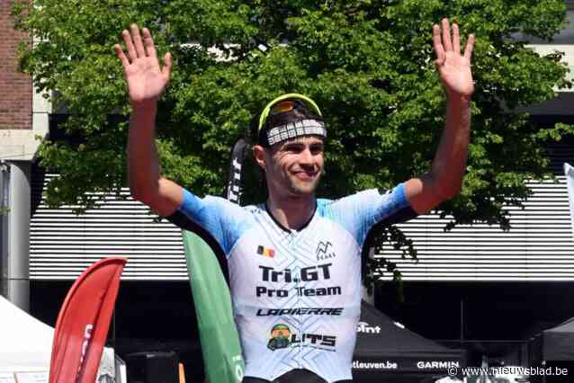 Dries Matthys domineert City Triatlon Leuven en pakt tweede zege in drie jaar: “Na het zwemmen heb ik niet meer omgekeken”