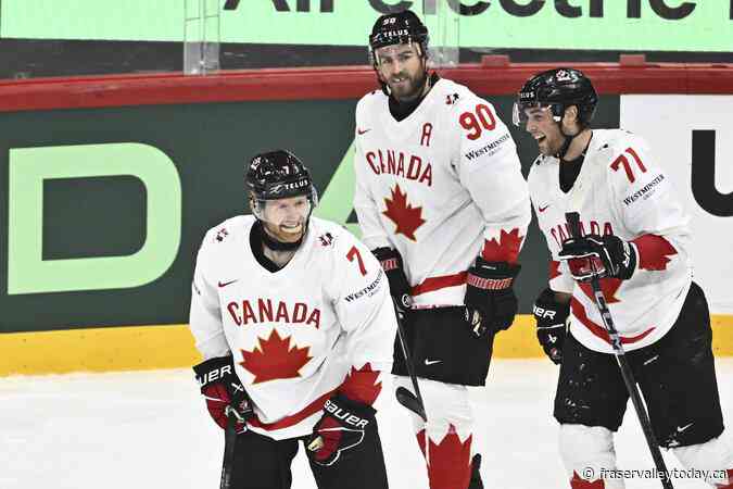 Fleury shines, Canada routs Latvia 7-1 at world men’s hockey championship