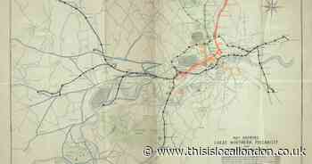 A brief history of the Piccadilly line in four forgotten maps