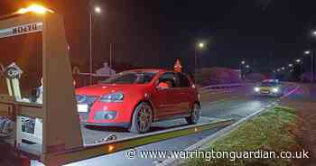 Car caught racing at 135mph on bypass seized by police