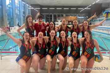 Vrouwen Leuven Mermaids vicekampioen van België