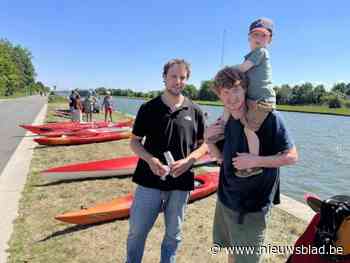 Vakantiegevoel dicht bij huis: Antverpia Koninklijke Kano Club geeft gratis kajakinitiatie op Albertkanaal
