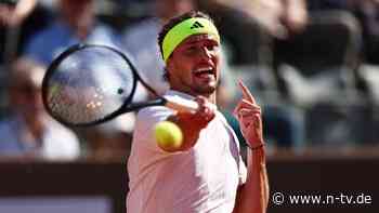 Tennisturnier in Rom: Zverev löst Pflichtaufgabe, jetzt wird es ungemütlich