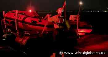 Lifeboat launched amid fears that man's inflatable boat was stranded in River Dee