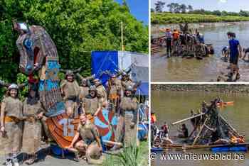 Vikings, smurfen en zelfs een loopband: 37ste Duffelse vlottentocht is opnieuw groot succes